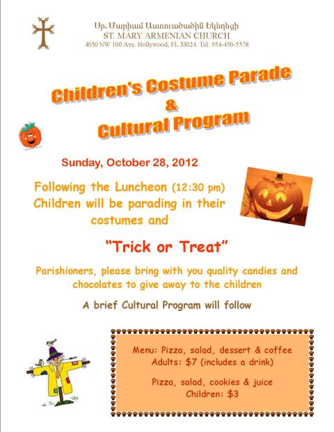 Children's Costume Party