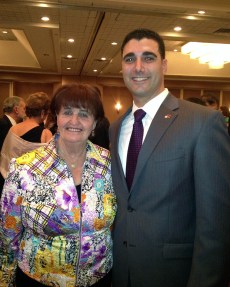 Baroness Caroline Cox and Taniel Koushakjian