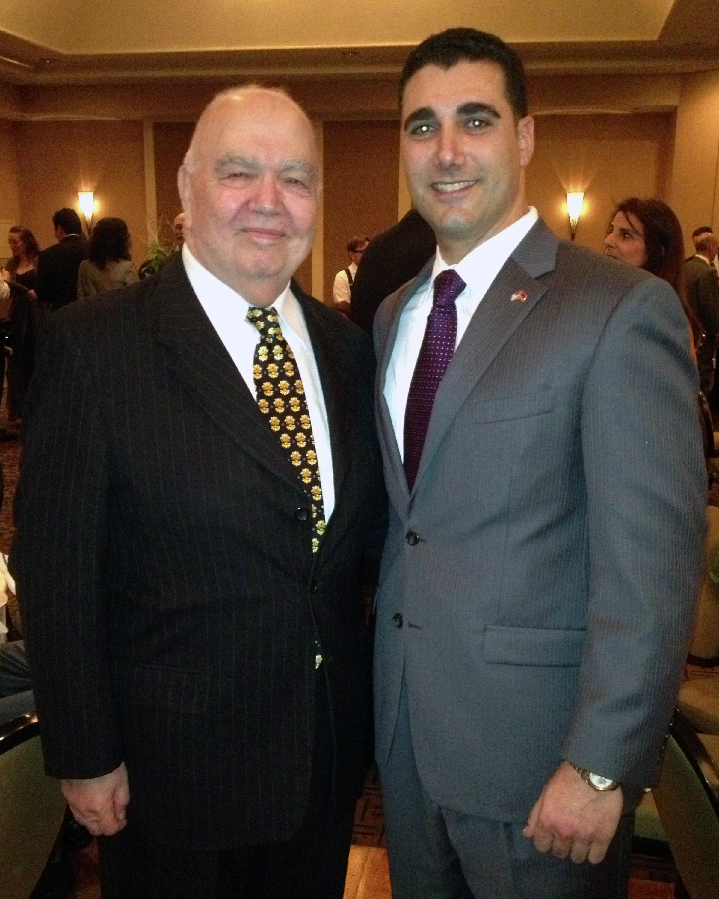 Dr. Hovannisian and Taniel Koushakjian