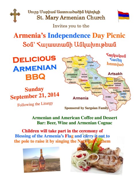 Armenia's Independence Day Picnic - 2014