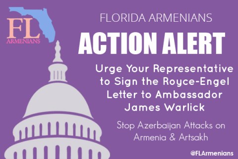 FLArmenians Action, R-E letter