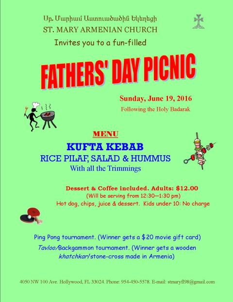 SMAC, Fathers Day Picnic-2016